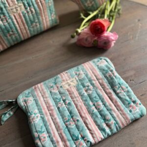 Pochette tablette Rayure Pastel