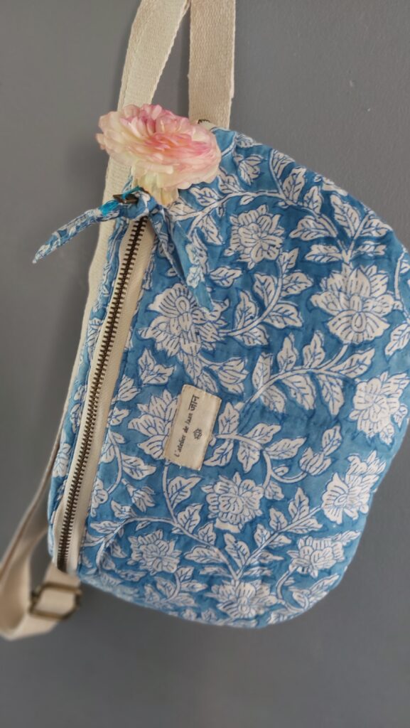 SAC BANANE Azur